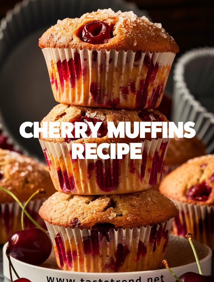Cherry Muffins – Sweet Easy Recipes You’ll Bake Again and Again