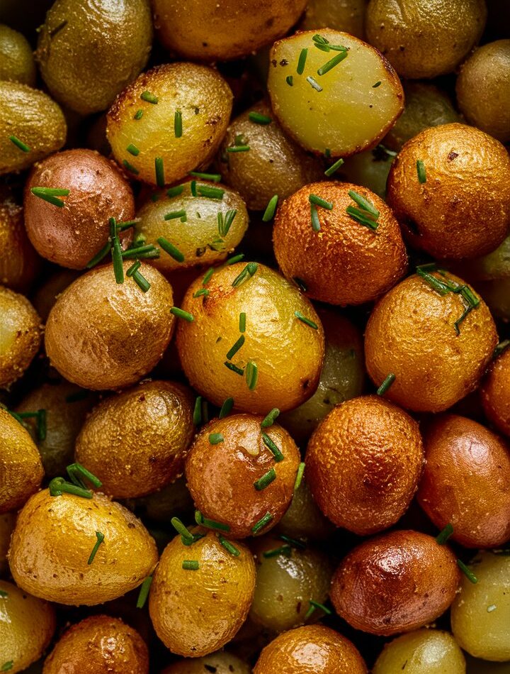 Honey Mustard Roasted Potatoes – Crispy, Sweet & Savory!