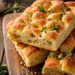 Garlic Parmesan Focaccia Bread – Golden, Garlicky, and Totally Addictive