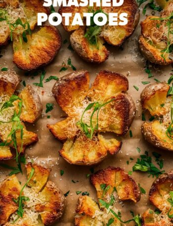 Crispy Smashed Potatoes – Golden, Garlicky & Totally Addictive