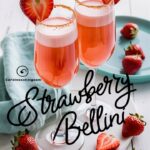 Christmas Morning Kiwi & Strawberry Bellini