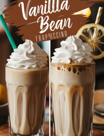 Vanilla Bean Frappuccino – A Creamy & Refreshing Treat