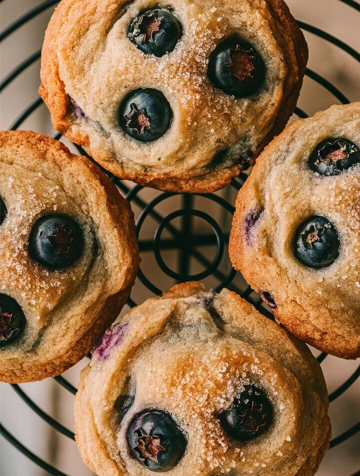 Lemon Blueberry Cookies – Soft, Chewy, and Bursting with Flavor!