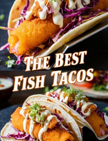 Easy Baja Fish Tacos Recipe – Crispy, Creamy, and Totally Crave-Worthy