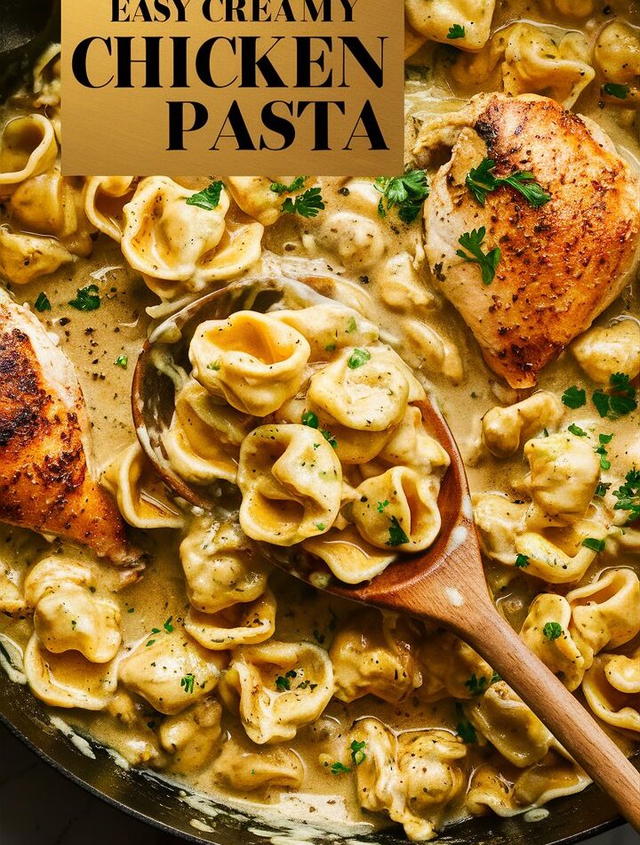Chicken Pasta Recipe – Creamy, Flavorful, and So Easy to Make!