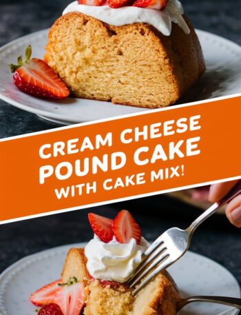Cream Cheese Pound Cake with Cake Mix – Sweet Easy Recipes