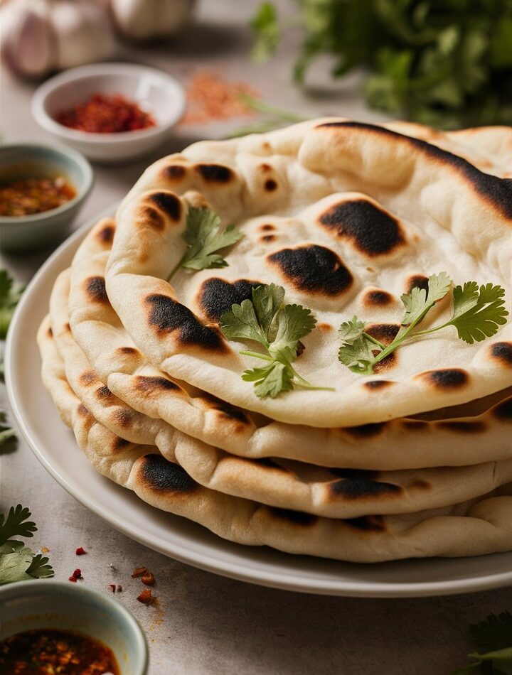 Garlic Flatbreads – Soft, Buttery & So Easy to Make