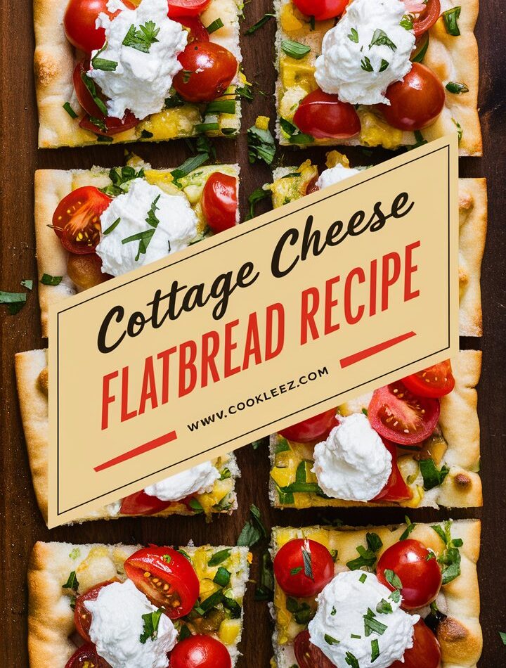 Cottage Cheese Flatbread – Soft, Chewy & High-Protein!