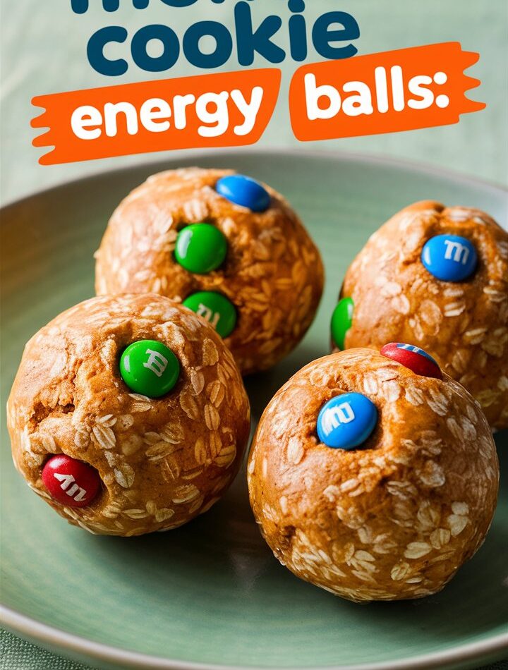 Monster Cookie Energy Balls