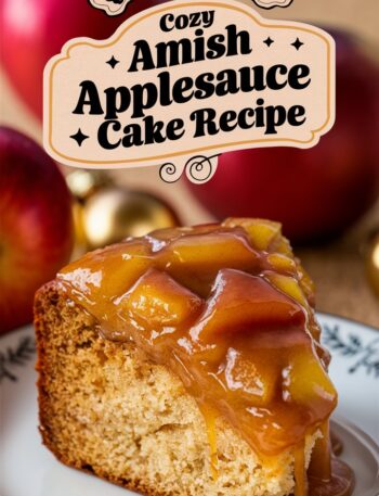 Amish Applesauce Cake – Sweet Easy Recipe That Feels Like Home