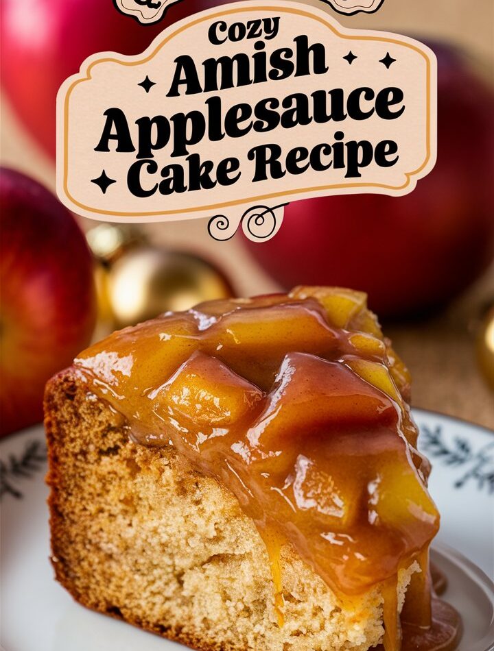 Amish Applesauce Cake – Sweet Easy Recipe That Feels Like Home
