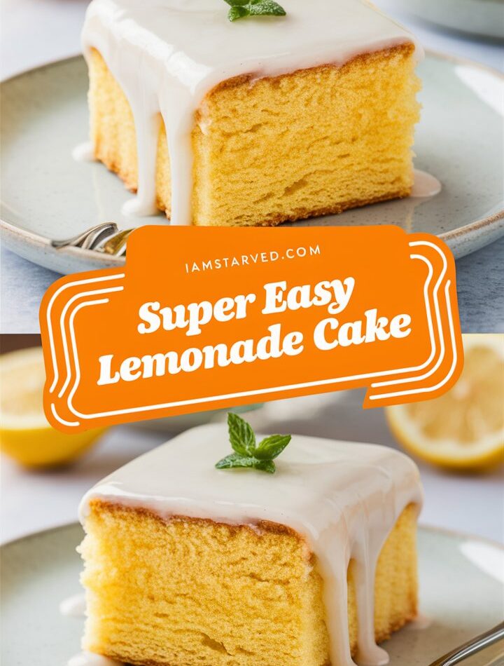 Lemonade Cake That’s Bursting with Sunshine – Sweet Easy Recipes