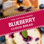 Blueberry Fluffy Cottage Cheese Cloud Bread – Light, Airy & Delicious!
