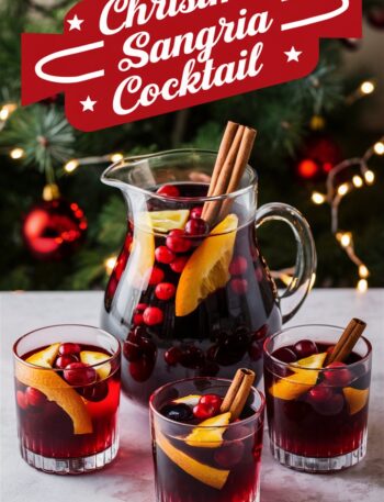 Christmas Sangria with Prosecco: A Festive Holiday Delight