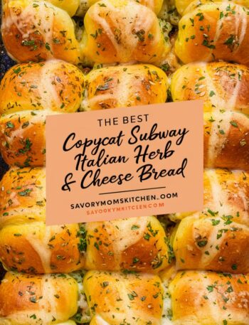Copycat Subway Italian Herb & Cheese Bread – A Bakery Classic at Home!