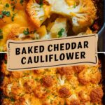 Cheesy Baked Cauliflower Recipe