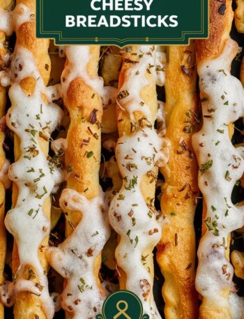 Homemade Cheesy Breadsticks