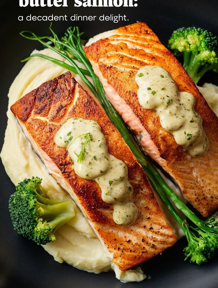 Creamy Garlic Butter Salmon – The Ultimate Rich & Flavorful Dish!
