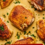 Creamy Garlic Sauce with Grilled Chicken Bites – Easy & Delicious