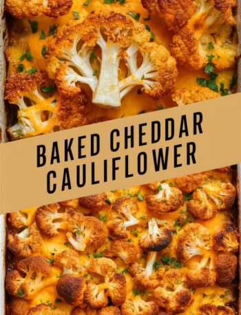Cheesy Baked Cauliflower Recipe
