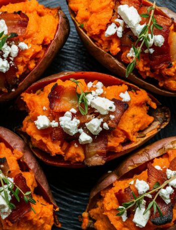 Twice Baked Sweet Potatoes – Creamy, Sweet, and Perfect for Any Table
