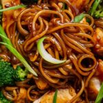 Garlic Chicken Lo Mein