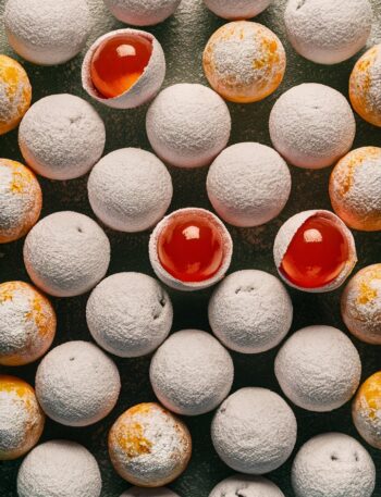 No Bake Orange Creamsicle Truffles
