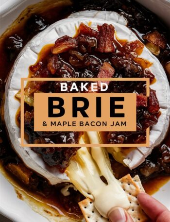 Maple Bacon Brie Cheese
