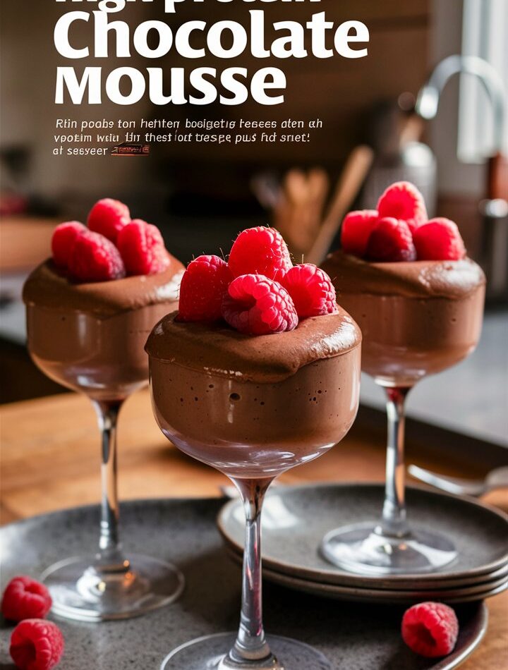 High Protein Chocolate Mousse: A Delicious and Nutritious Dessert Recipe