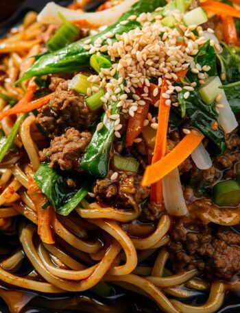 Mongolian Ground Beef Noodles: A Delicious and Easy Recipe to Try Today