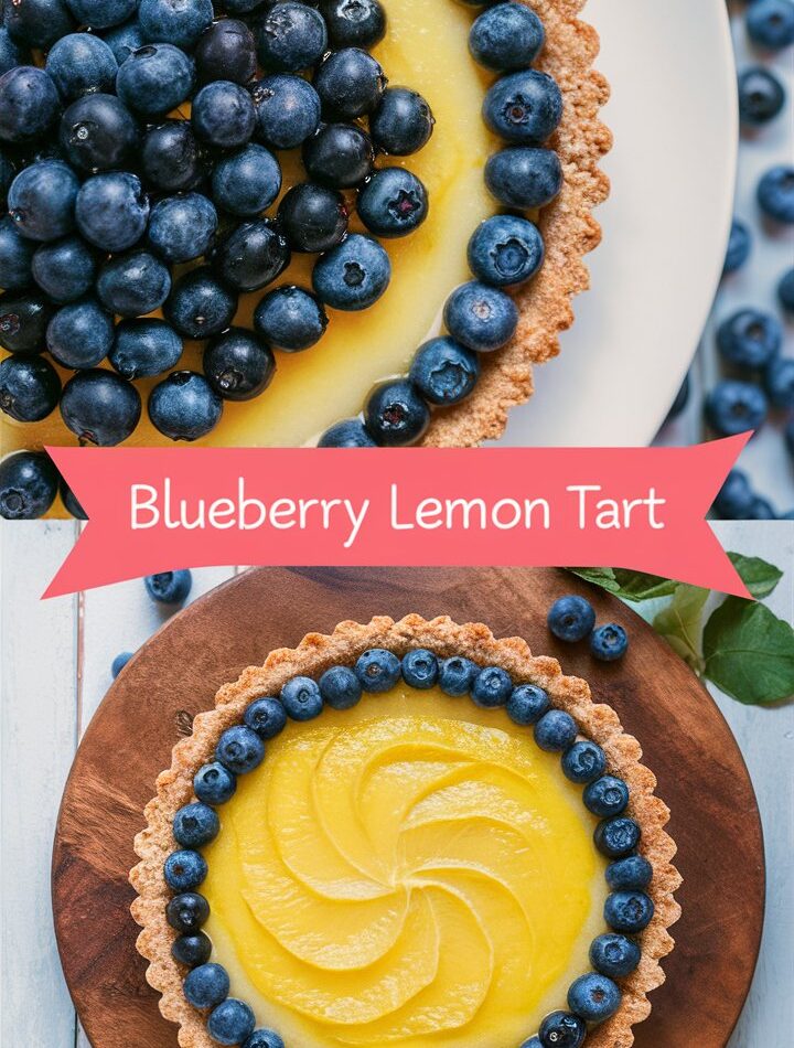 Blueberry Lemon Curd Tart: A Deliciously Tangy Dessert Recipe
