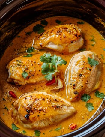 Thai Peanut Chicken Crockpot: A Delicious and Easy Recipe for Busy Weeknights