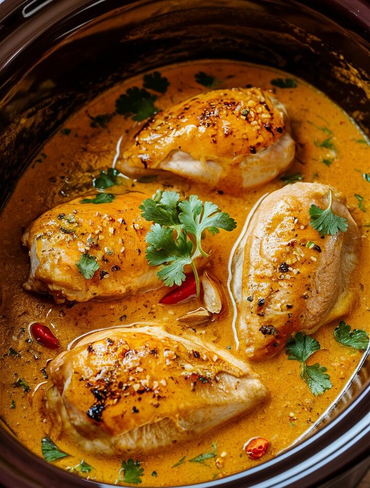 Thai Peanut Chicken Crockpot: A Delicious and Easy Recipe for Busy Weeknights