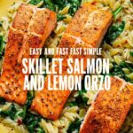 Seared Salmon with Lemon Orzo: A Delicious and Healthy Recipe